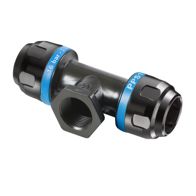 T-STÜCK MIT INNENGEWINDE | Für Rohr mit Außen-Ø (mm) = 63 | IG BSPP = G 2 |