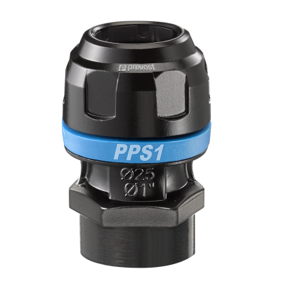 GERADE MUFFE MIT INNENGEWINDE | Für Rohr mit Außen-Ø (mm) = 16 | IG BSPP = G 1/2 |