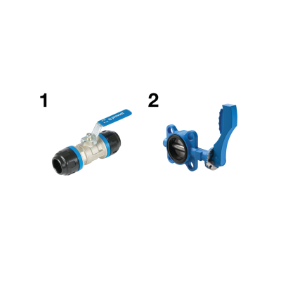 PREVOST PPS1 RSI | Kugelhahn/Flanschklappe